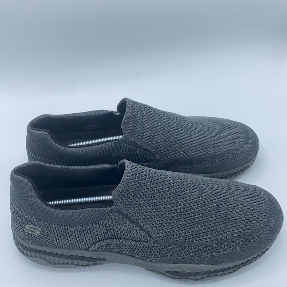 Skechers Creston Barron Gray Slip On Shoes